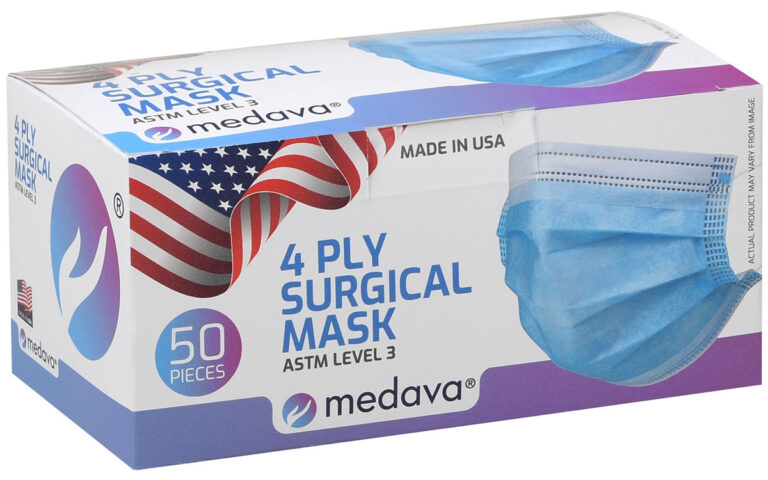 medava® Surgical 4 Ply Mask (ASTM Level 3)